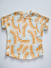 Organic Boys Boho Rainbow Dolman T-Shirt