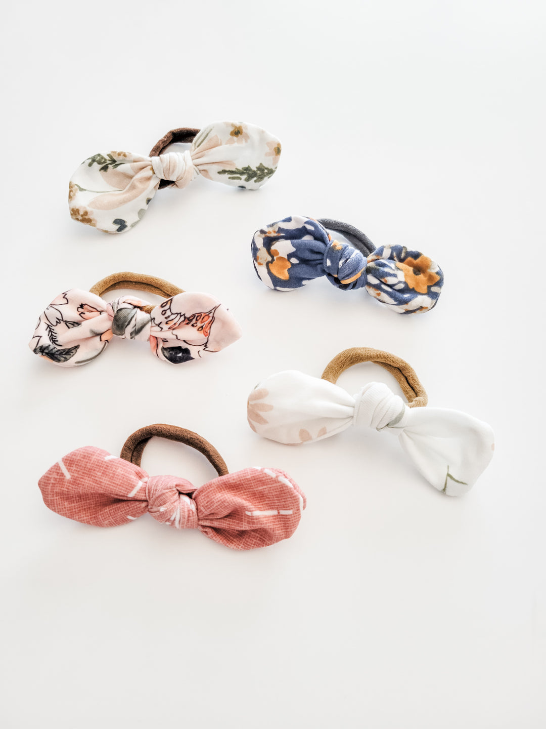 Hair Ties With Bow Mystery Grab Bag Set of Five – Rem and Em display picture 2