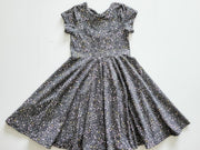 Organic Cotton Midnight Floral Twirl Dress