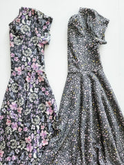 Organic Cotton Midnight Floral Twirl Dress