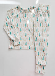 Bottle Brush Christmas Tree Pajamas