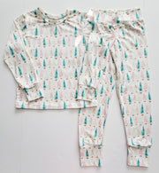 Bottle Brush Christmas Tree Pajamas