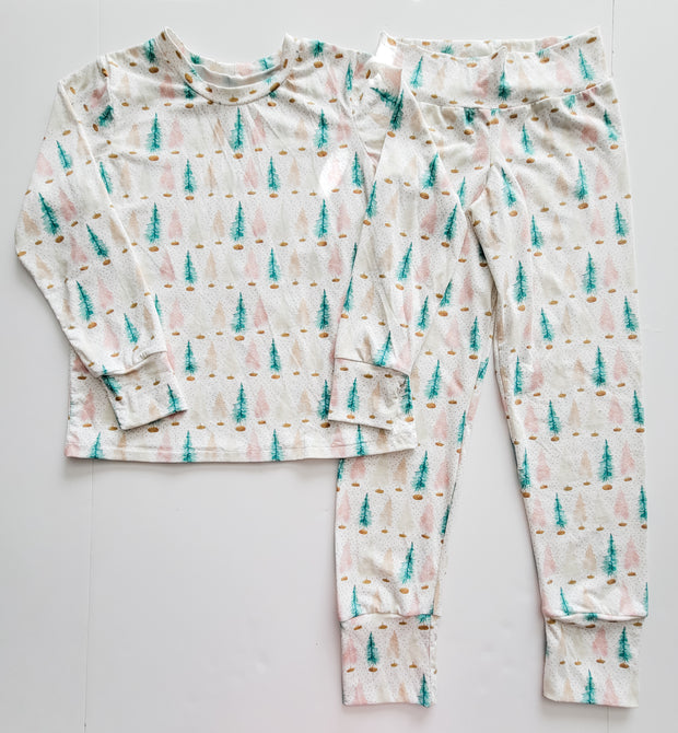 Bottle Brush Christmas Tree Pajamas