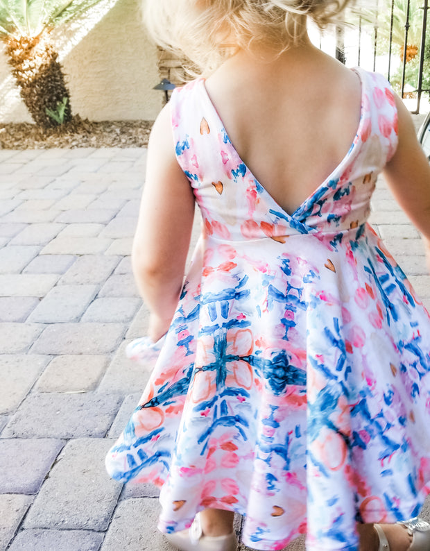 Toddler Art Work Twirl Dress