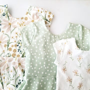 Organic Cotton Sweet Daisy Floral Spring Twirl Dress