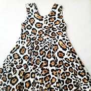 Modern Animal Print Twirl Dress