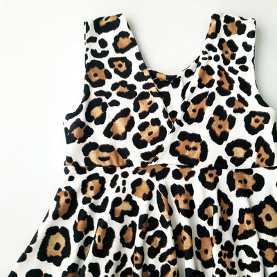 Girls V-Shaped Back Twirl Dress