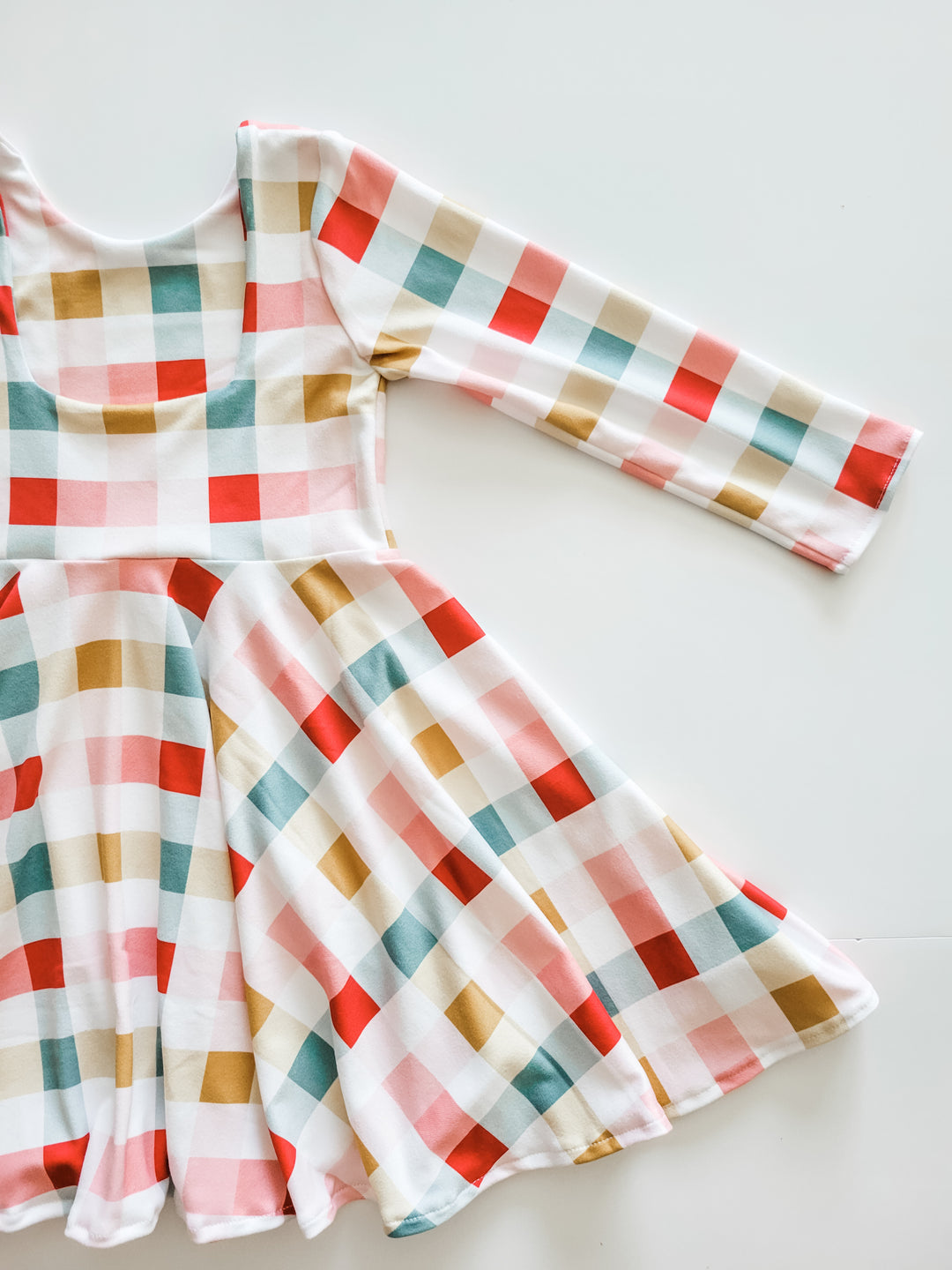 gingham christmas dress Santa's Favorite Smocked Bishop Dress  Classic Whimsy