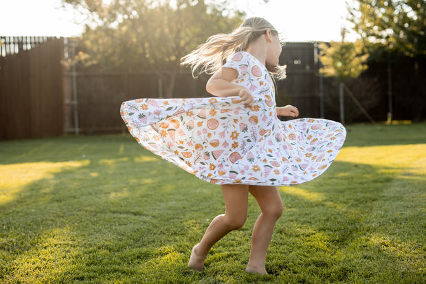 Twirl Dress For Summer Time by Rem and Em