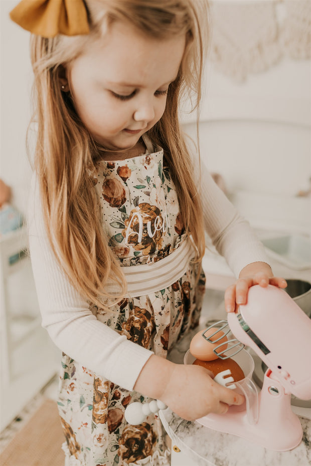 Embroidered Apron for toddlers