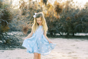 Sunshine little girls modern twirl dress