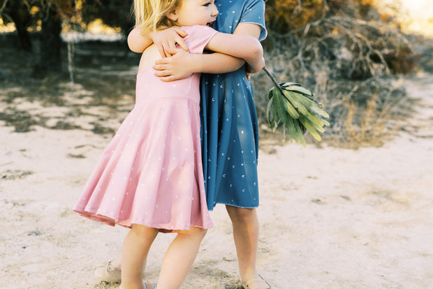 Sibling dresses for family photos